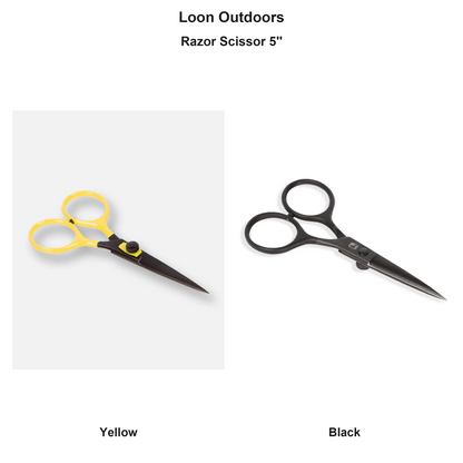 Farveoversigt – Loon Outdoors Razor Scissor 5''