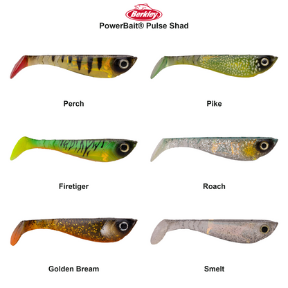 Farveoversigt – Berkley PowerBait® Pulse Shad