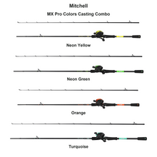 Farveoversigt – Mitchell MX Pro Colors Casting Combo