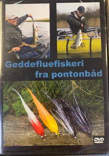 DVD film Geddefluefiskeri fra pontonbåd