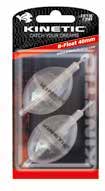 Kinetic B-Float Clear, 2-pack