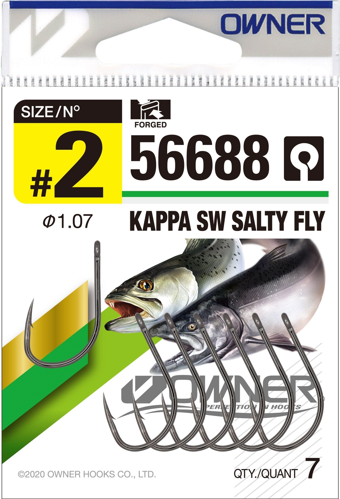 Owner 56688 Kappa SW Salty Fly Enkeltkrog