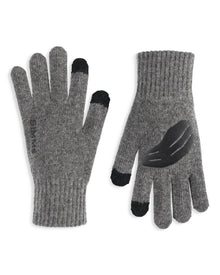 Simms Wool Full Finger Glove Steel, Handsker